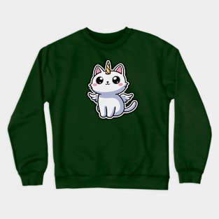 cat unicorn Crewneck Sweatshirt